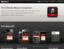 Tablet Screenshot of musicid2.com